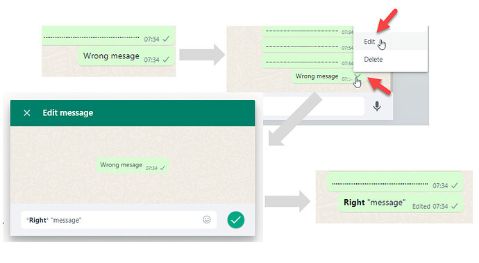 O WhatsApp agora permite editar mensagens enviadas